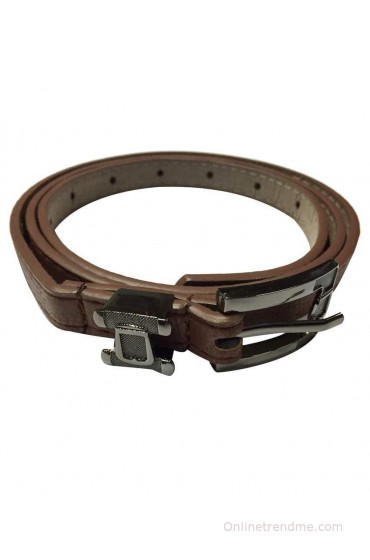 Sir Michele Brown Non Leather Women Belt